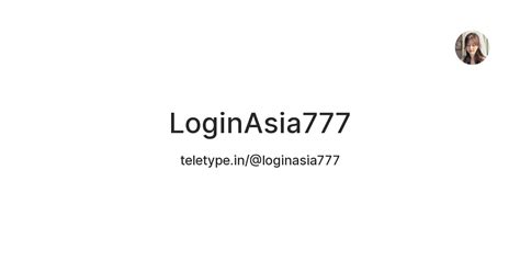 Login Asia777.